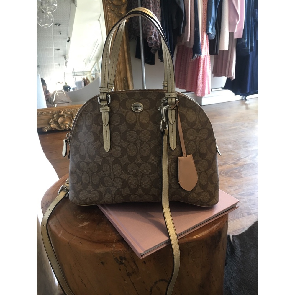 Coach Dome Satchel Crossbody Handbag